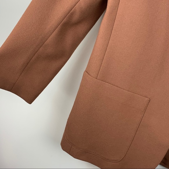 Vintage Lucia Tan One Button Embroidered Blazer - Picture 5 of 11